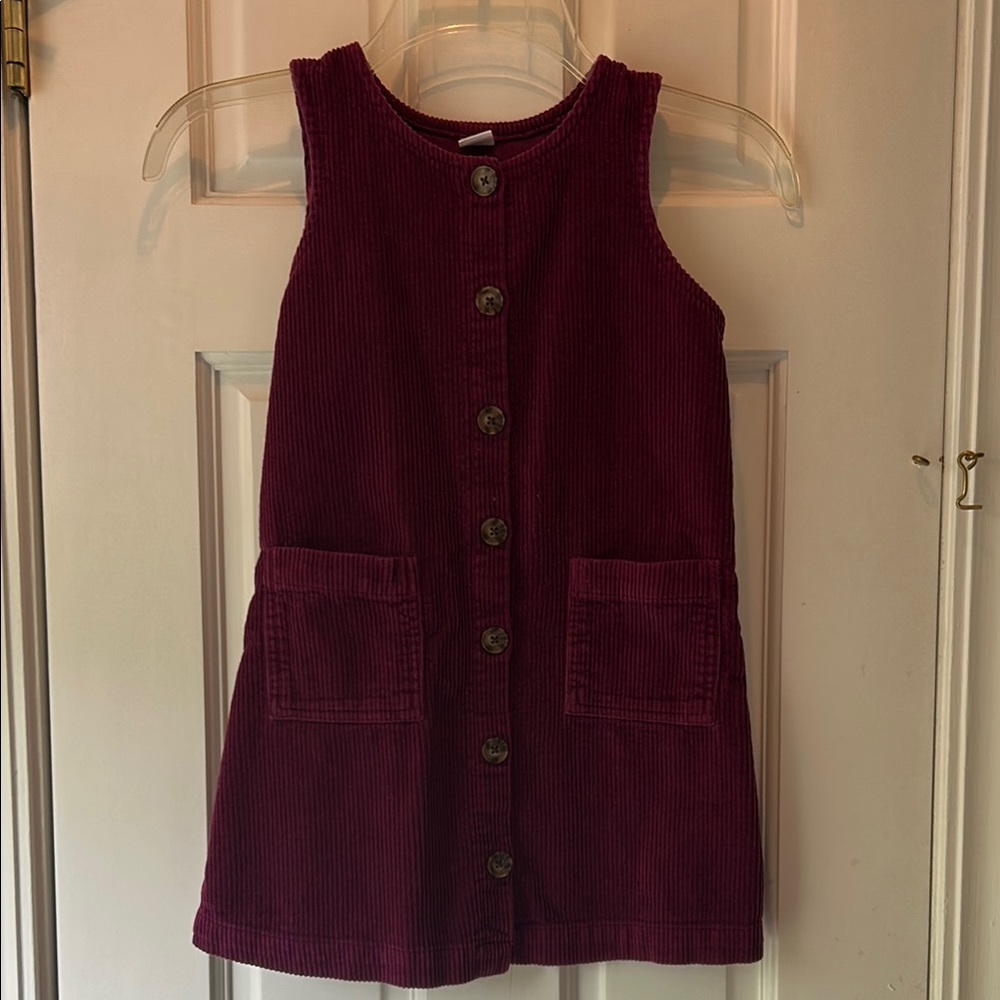 GAP Toddler Dress in Burgundy
